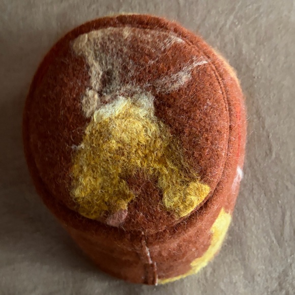 JG Switzer Wool Felted Bucket hat Bespoke Art to Wear. - Picture 12 of 15